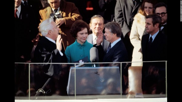 Jimmy Carter inaugurated 1977