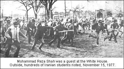 Shah of Iran November 15, 1977 riots