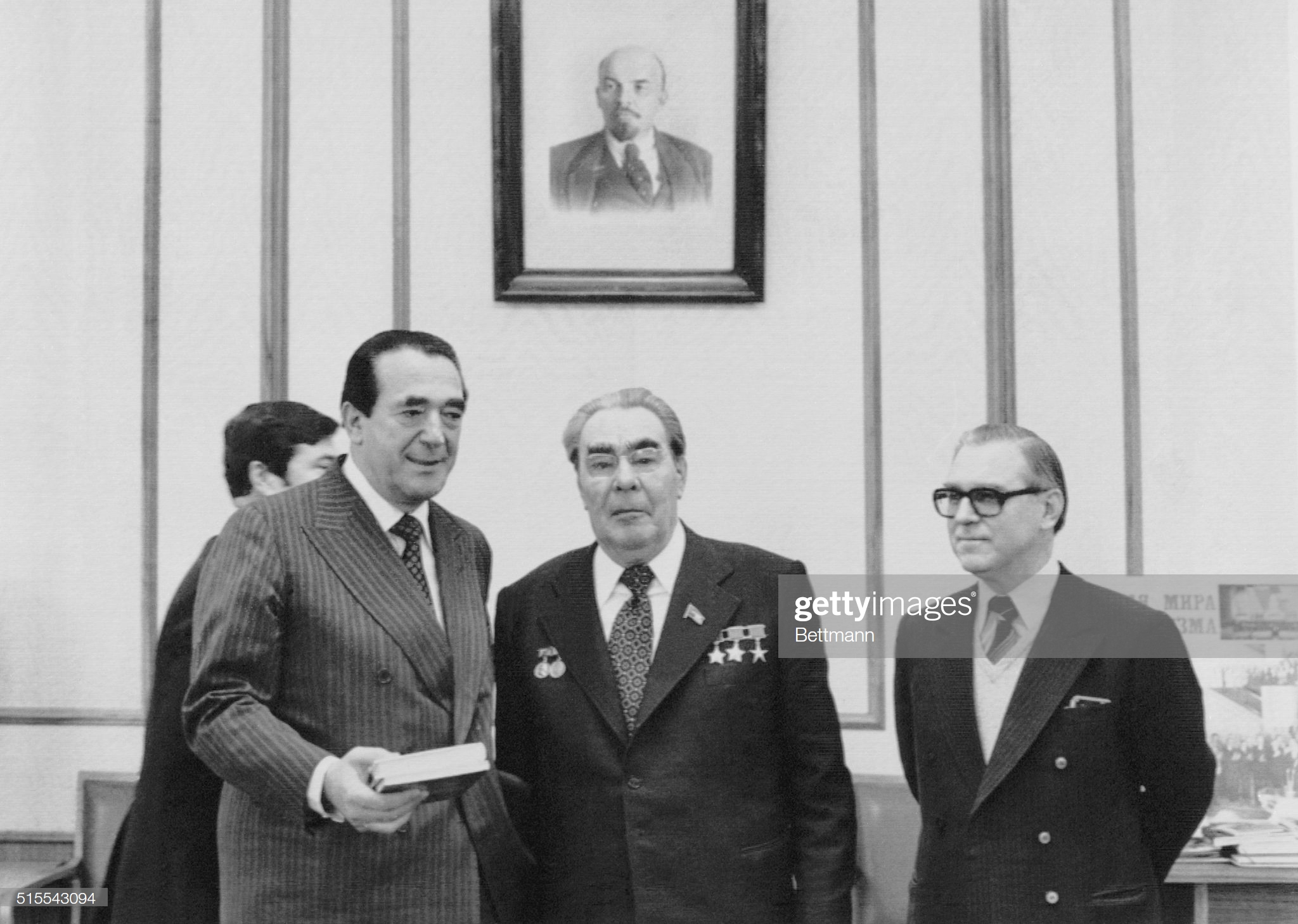 Robert Maxwell Leonid Brezhnev